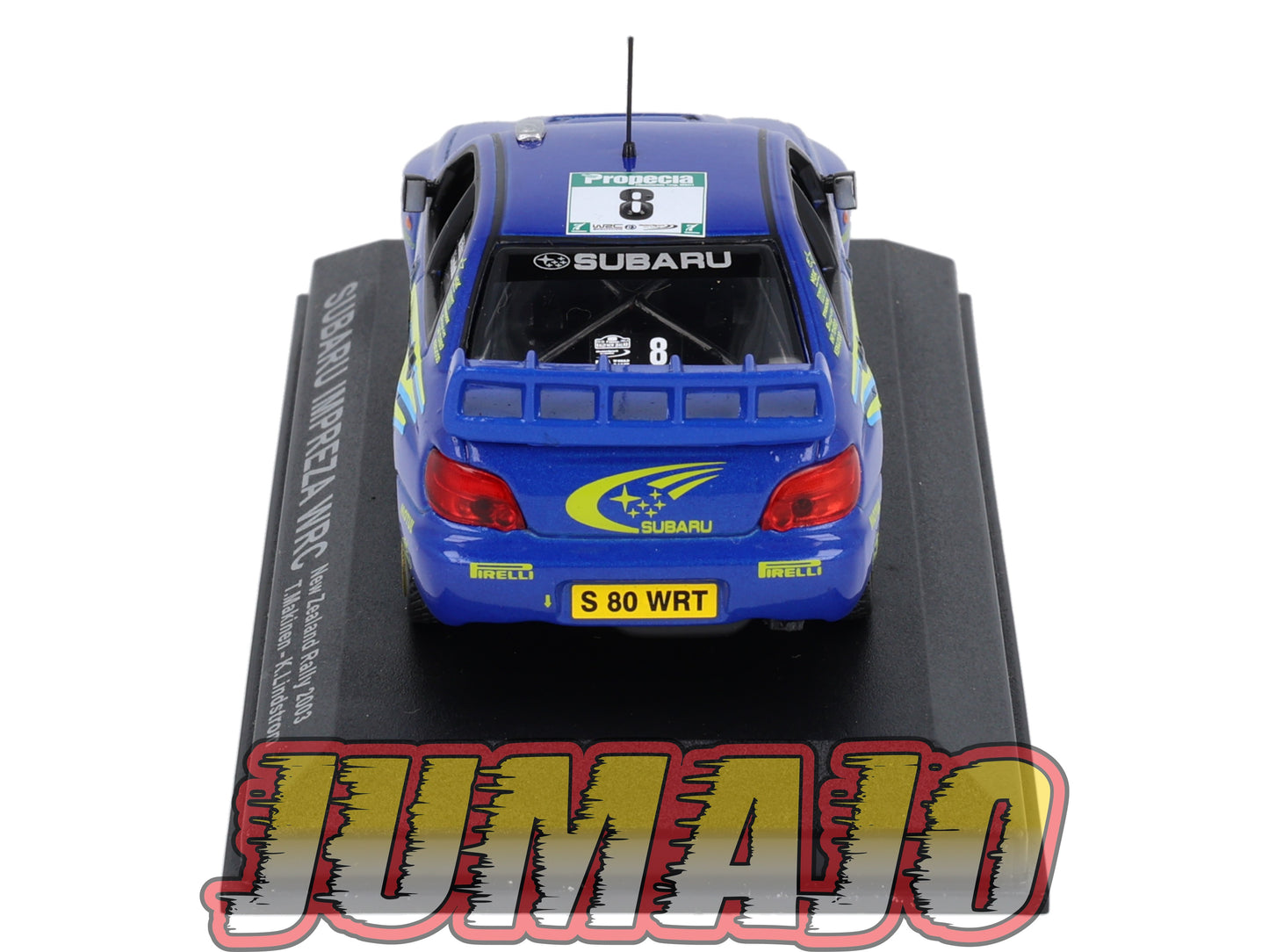 RCA3 voiture 1/43 IXO Altaya Rallye : SUBARU Impreza WRC 2003 #8 T.Makinen