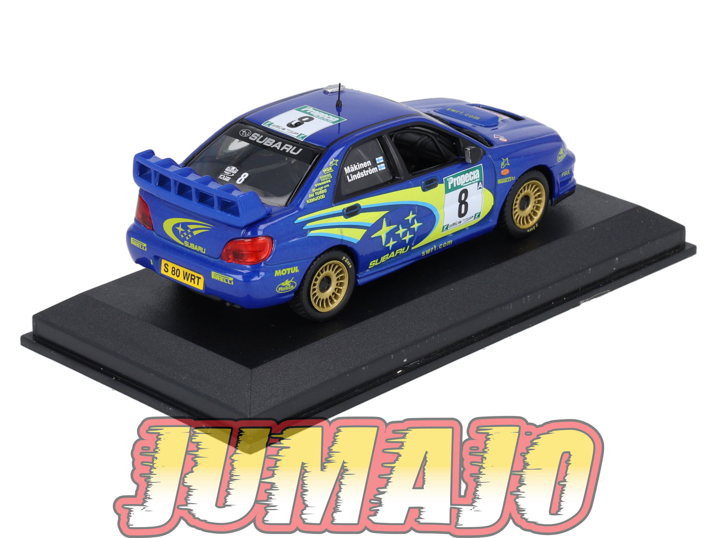 RCA3 voiture 1/43 IXO Altaya Rallye : SUBARU Impreza WRC 2003 #8 T.Makinen