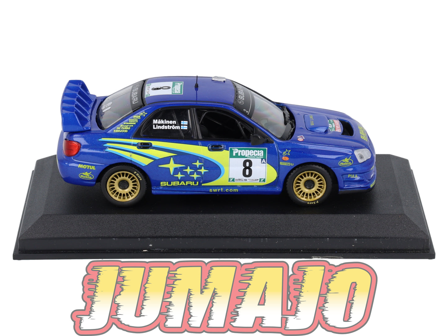 RCA3 voiture 1/43 IXO Altaya Rallye : SUBARU Impreza WRC 2003 #8 T.Makinen