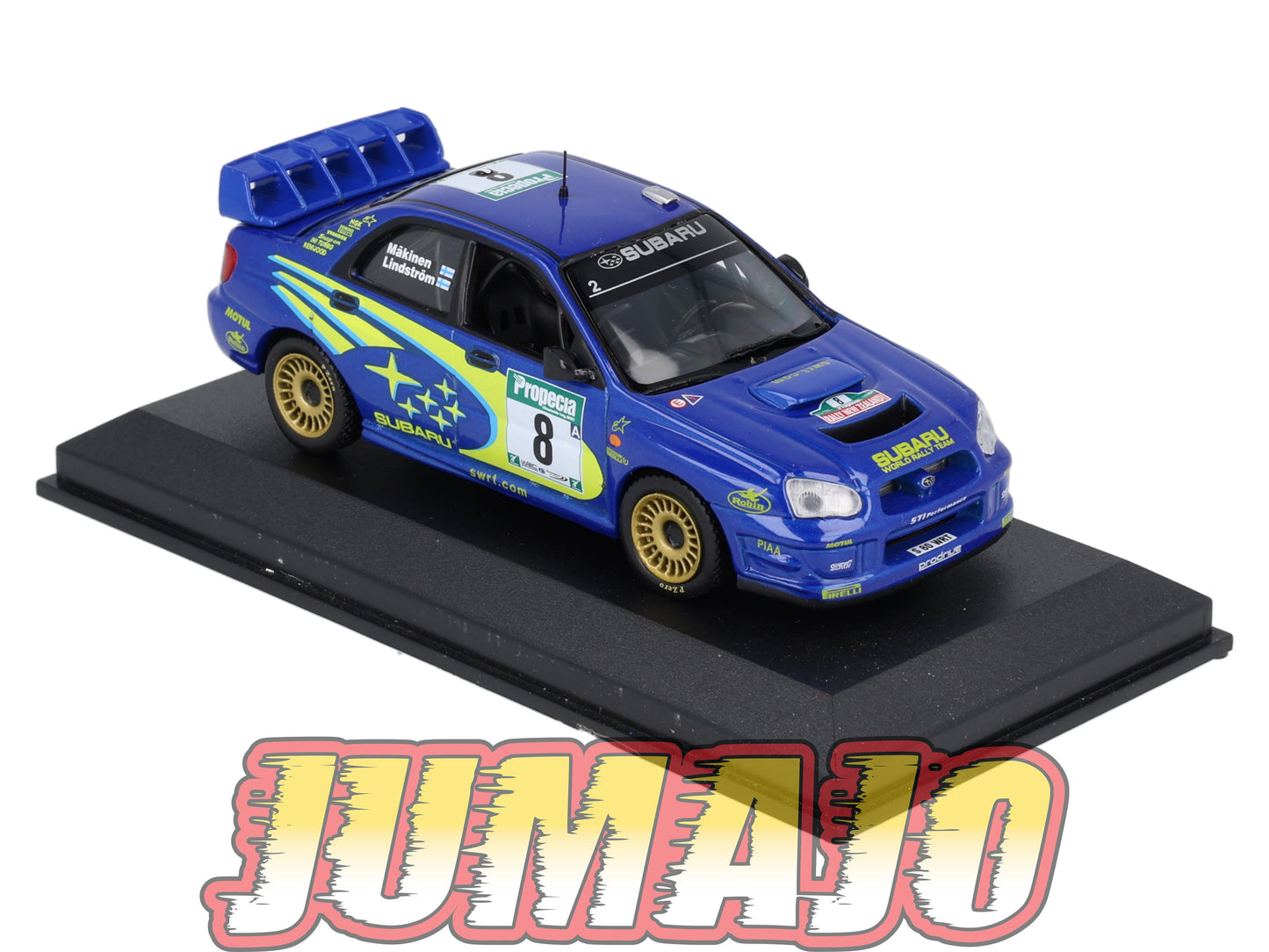 RCA3 voiture 1/43 IXO Altaya Rallye : SUBARU Impreza WRC 2003 #8 T.Makinen