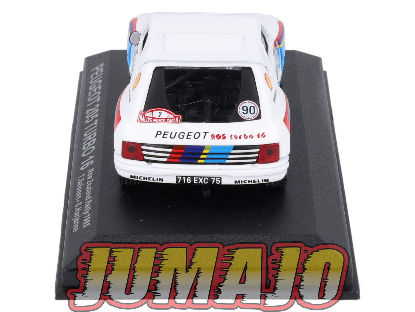 RCA405 Voiture 1/43 IXO Altaya Rallye : PEUGEOT 205 Turbo16 1985 #2 T.Salonen
