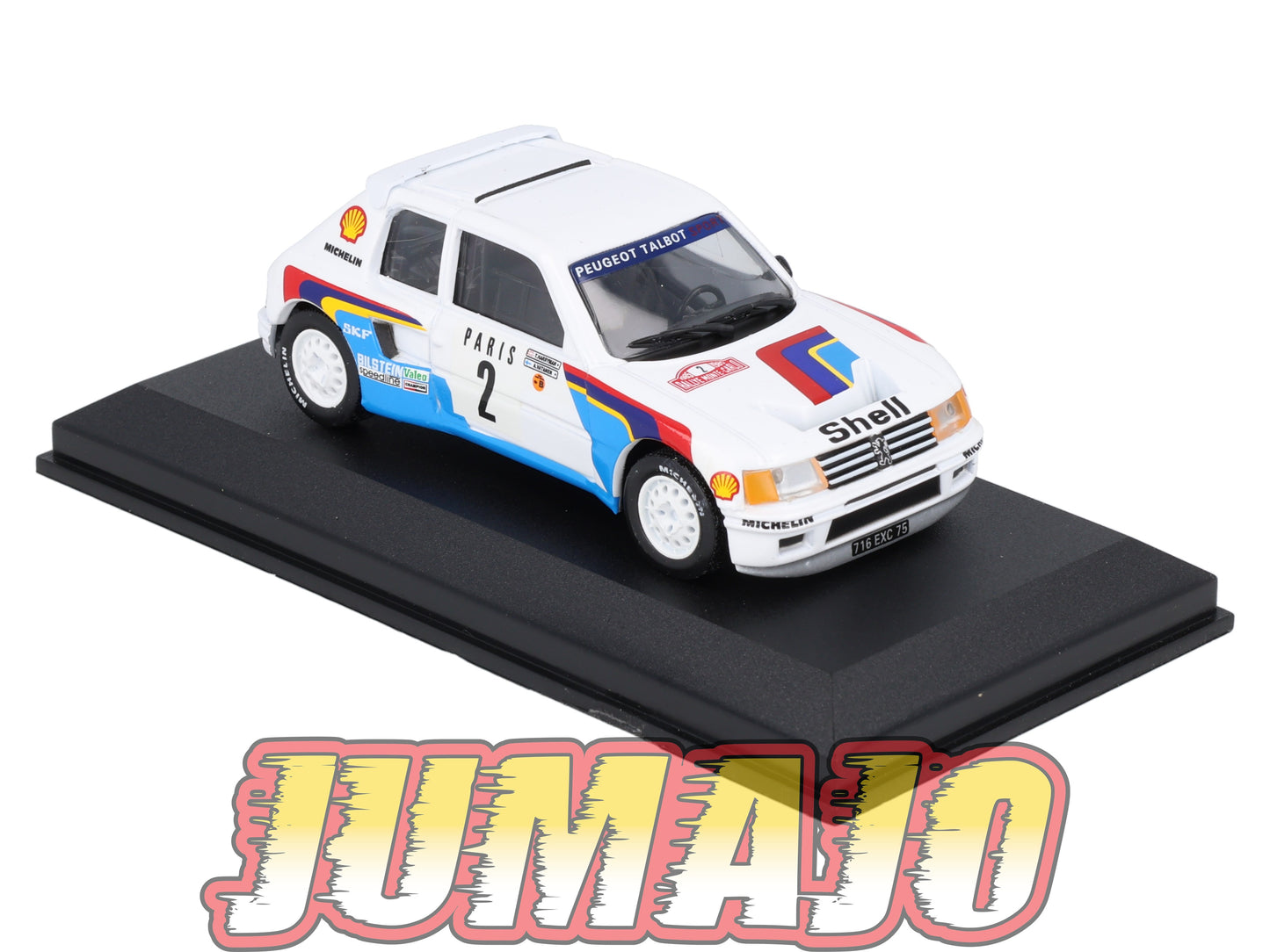 RCA405 Voiture 1/43 IXO Altaya Rallye : PEUGEOT 205 Turbo16 1985 #2 T.Salonen