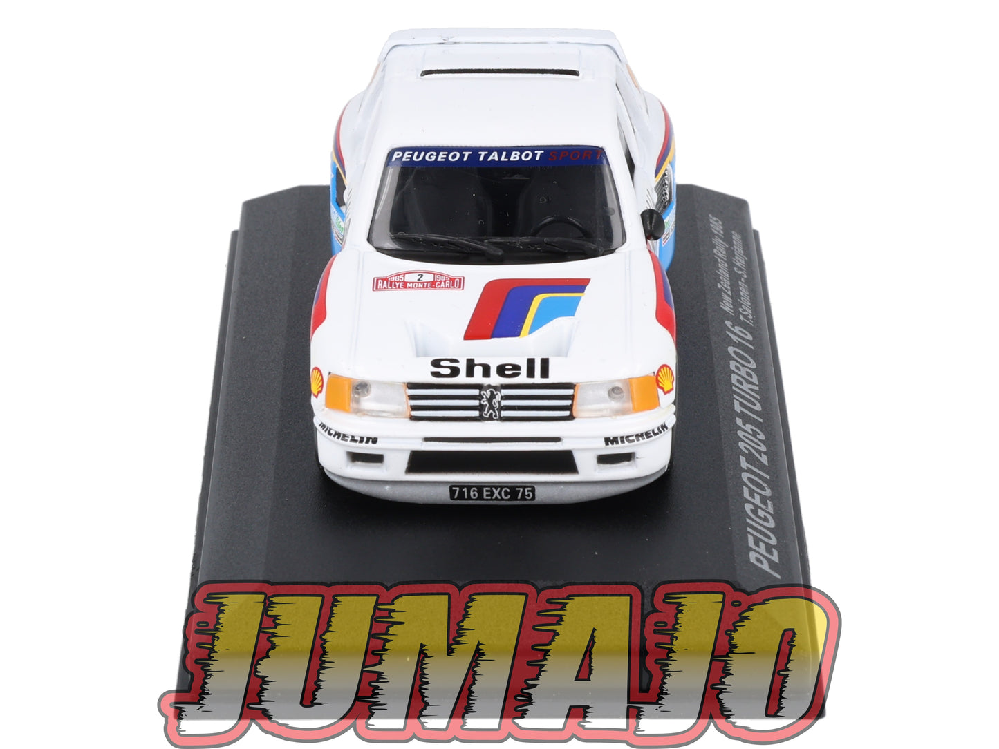 RCA405 Voiture 1/43 IXO Altaya Rallye : PEUGEOT 205 Turbo16 1985 #2 T.Salonen