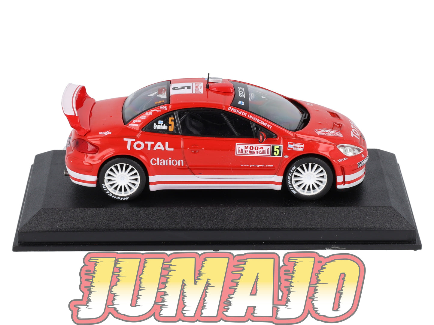 RCA406 Voiture 1/43 IXO Altaya Rallye : PEUGEOT 307 2004 #5 Monte-carlo Gronholm