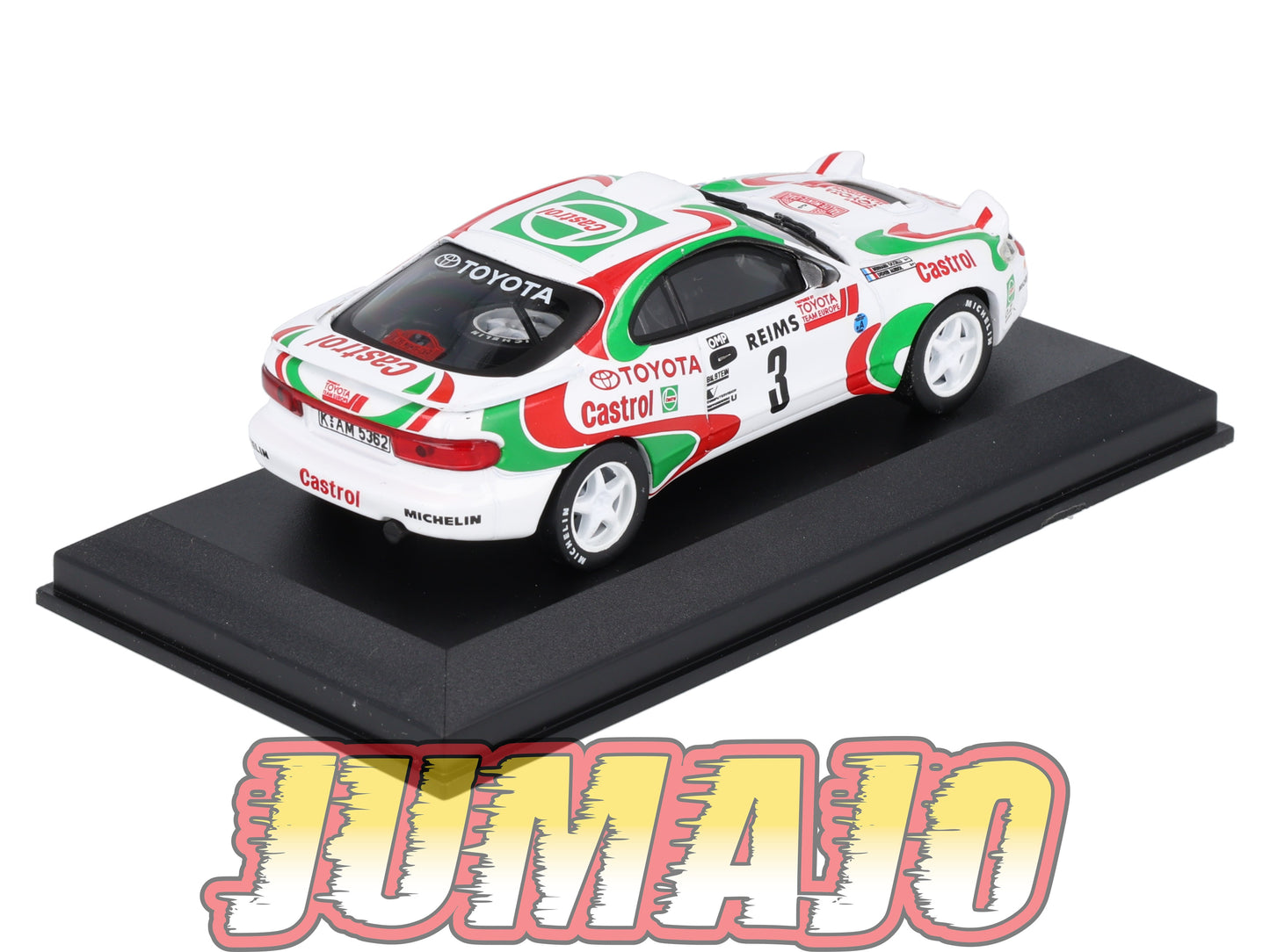 RCA407 Voiture 1/43 IXO Altaya Rallye : TOYOTA Celica GT-Four 1993 #3 Monte-carlo Auriol