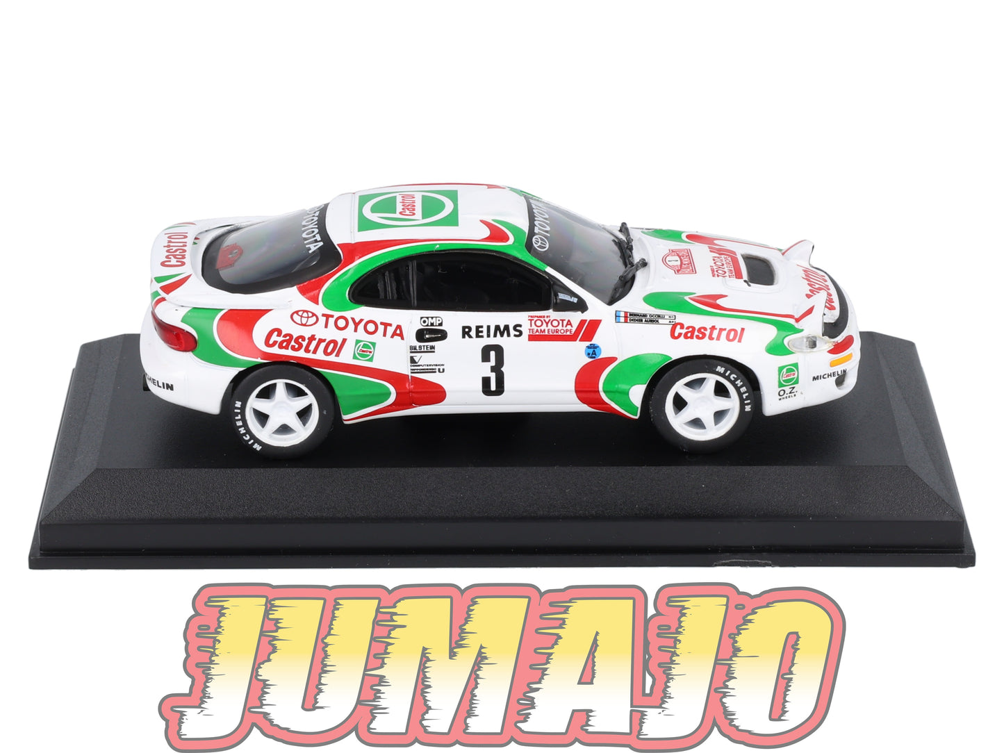 RCA407 Voiture 1/43 IXO Altaya Rallye : TOYOTA Celica GT-Four 1993 #3 Monte-carlo Auriol