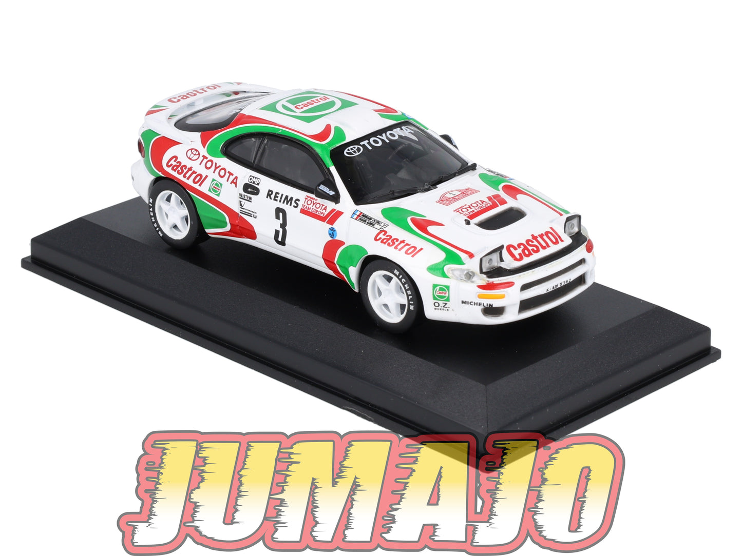 RCA407 Voiture 1/43 IXO Altaya Rallye : TOYOTA Celica GT-Four 1993 #3 Monte-carlo Auriol