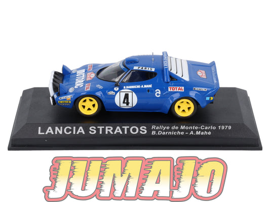 RCA52 Voiture 1/43 IXO Altaya Rallye : LANCIA Stratos 1979 #4 Monte-carlo B.Darniche