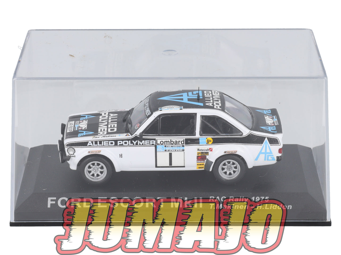 RCA53 voiture 1/43 IXO Altaya Rallye : FORD Escort MKII 1975 #1 T.Makinen
