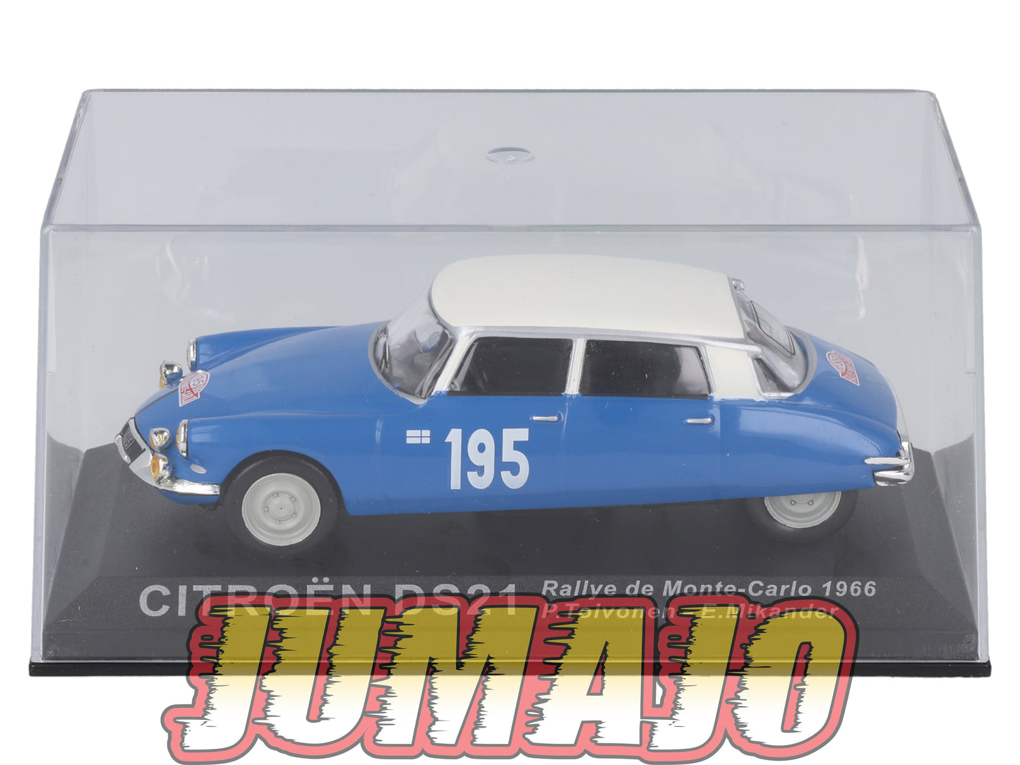 RCA57 Voiture 1/43 IXO Altaya Rallye : CITROEN DS21 1966 #195 Monte-carlo Toivonen