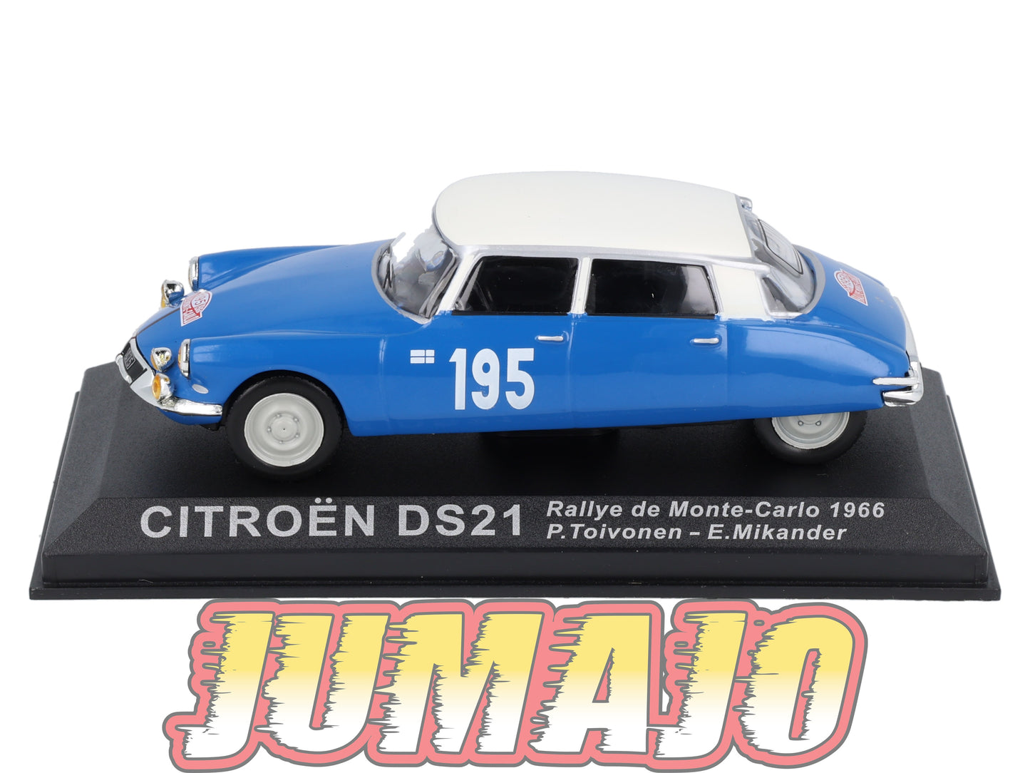 RCA57 Voiture 1/43 IXO Altaya Rallye : CITROEN DS21 1966 #195 Monte-carlo Toivonen