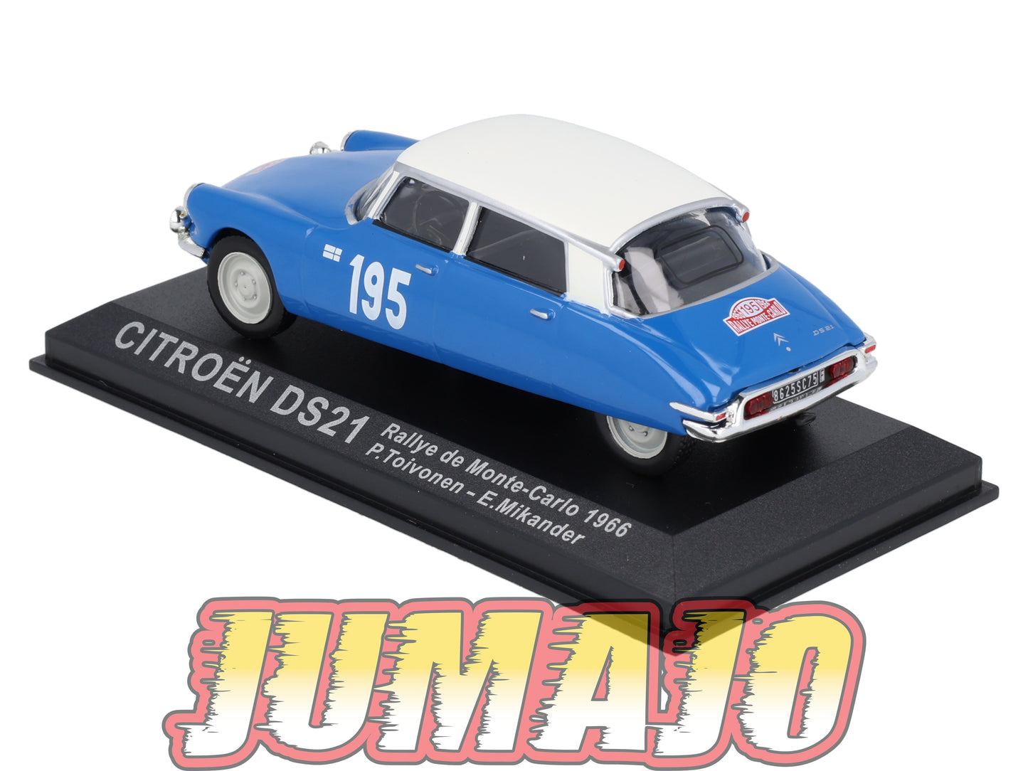 RCA57 Voiture 1/43 IXO Altaya Rallye : CITROEN DS21 1966 #195 Monte-carlo Toivonen