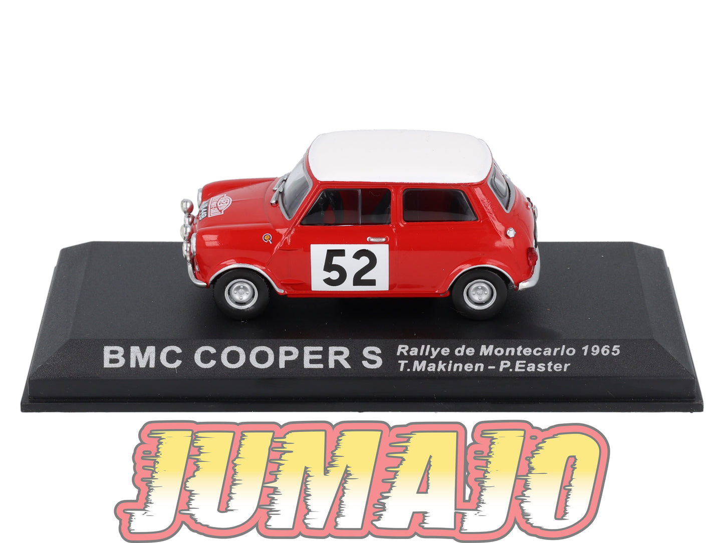 RCA58 Voiture 1/43 IXO Altaya Rallye : BMC Cooper S 1965 #52 T.Makinen