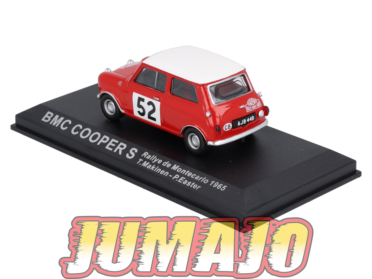 RCA58 Voiture 1/43 IXO Altaya Rallye : BMC Cooper S 1965 #52 T.Makinen