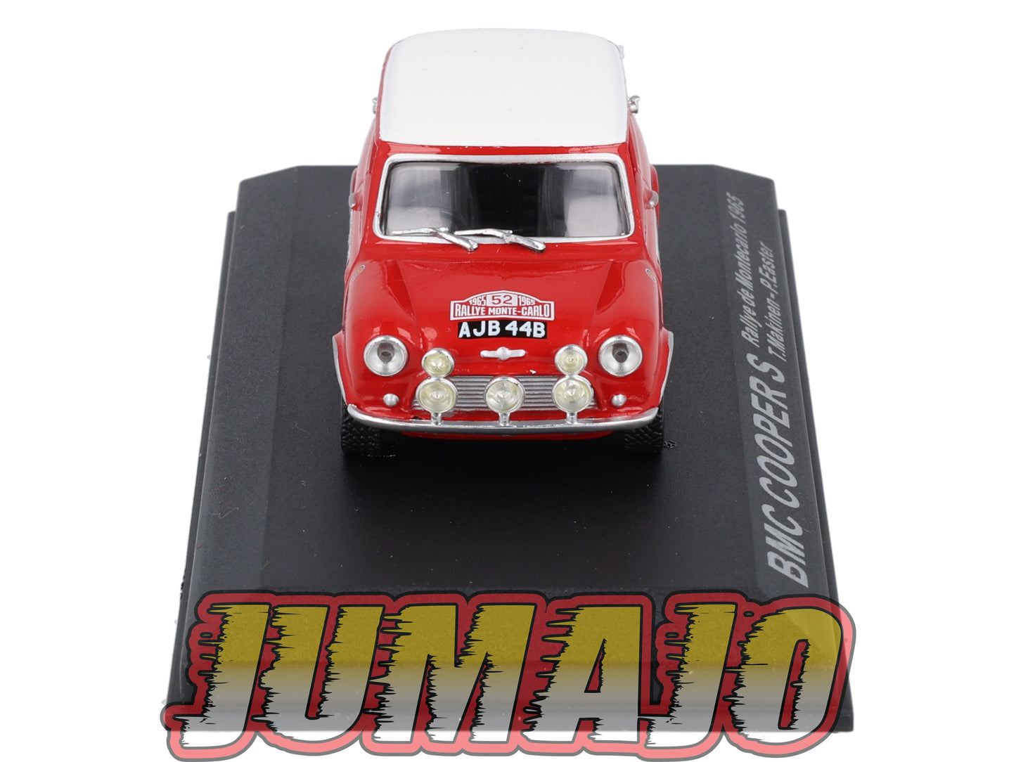 RCA58 Voiture 1/43 IXO Altaya Rallye : BMC Cooper S 1965 #52 T.Makinen
