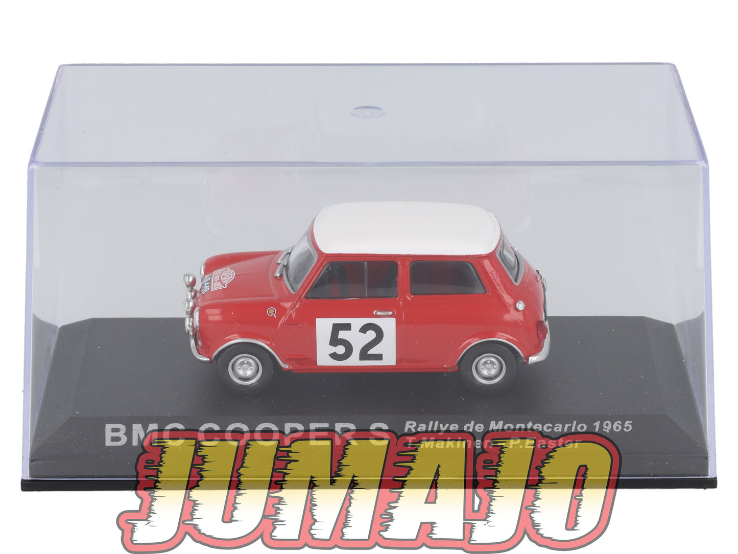RCA58 Voiture 1/43 IXO Altaya Rallye : BMC Cooper S 1965 #52 T.Makinen