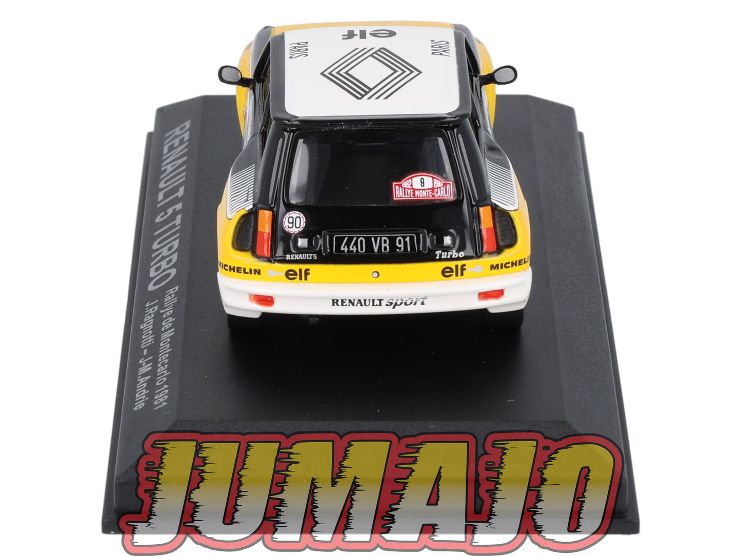 RCA59 Voiture 1/43 IXO Altaya Rallye : RENAULT 5 Turbo 1981 #9 Monte-carlo Ragnotti