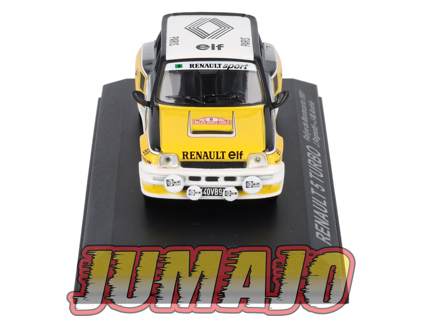RCA59 Voiture 1/43 IXO Altaya Rallye : RENAULT 5 Turbo 1981 #9 Monte-carlo Ragnotti