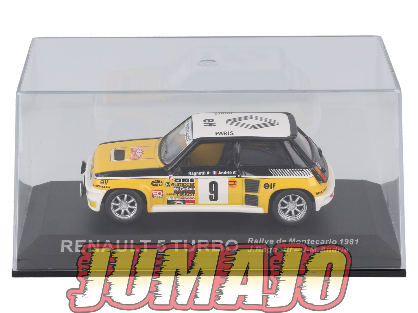 RCA59 Voiture 1/43 IXO Altaya Rallye : RENAULT 5 Turbo 1981 #9 Monte-carlo Ragnotti