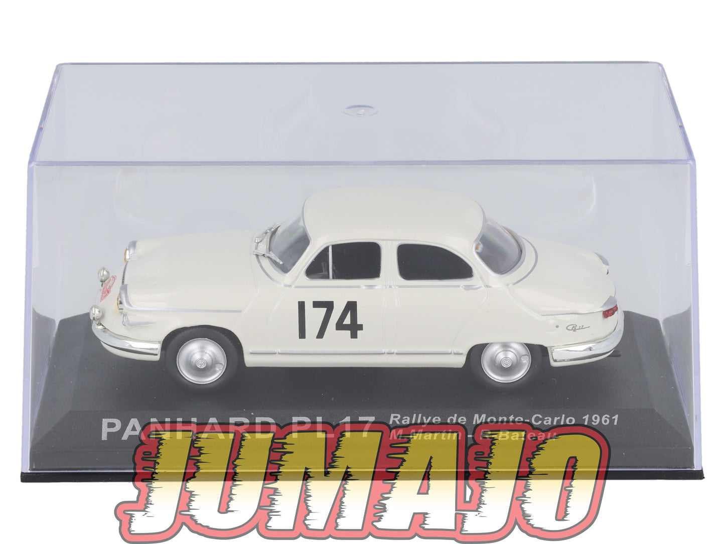 RCA64 Voiture 1/43 IXO Altaya Rallye : PANHARD PL17 1961 #174 M.Martin
