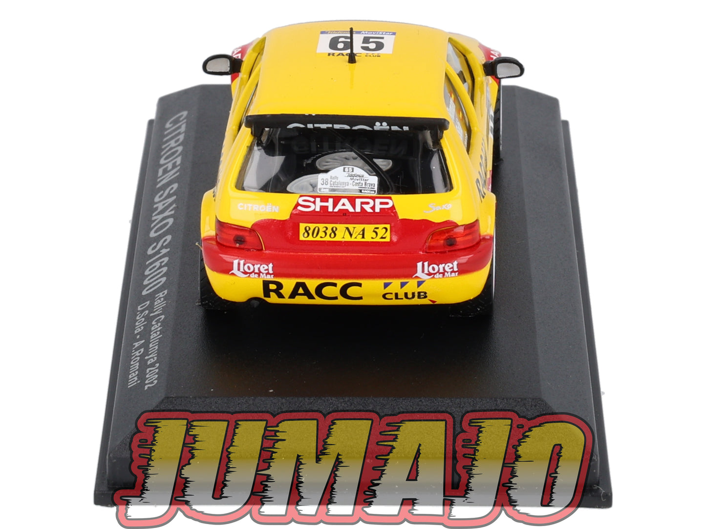 RCA6 voiture 1/43 IXO Altaya Rallye : CITROEN Saxo S1600 2002 #65  D.Sola