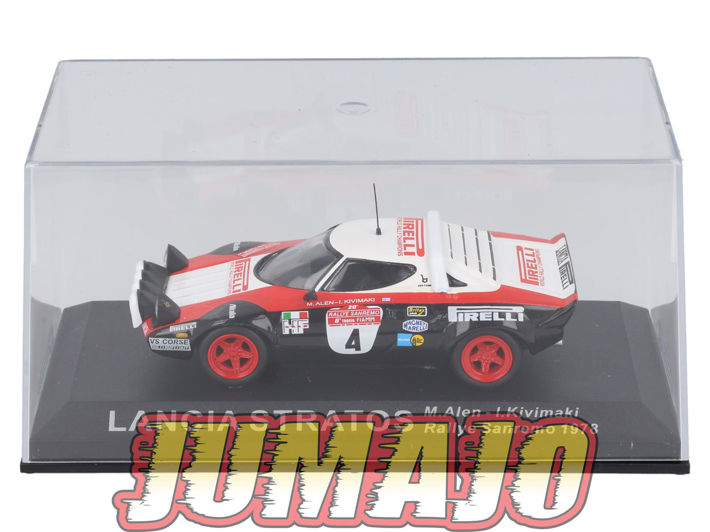 RCA7 voiture 1/43 IXO Altaya Rallye : LANCIA Stratos 1978 #4 M.Alen