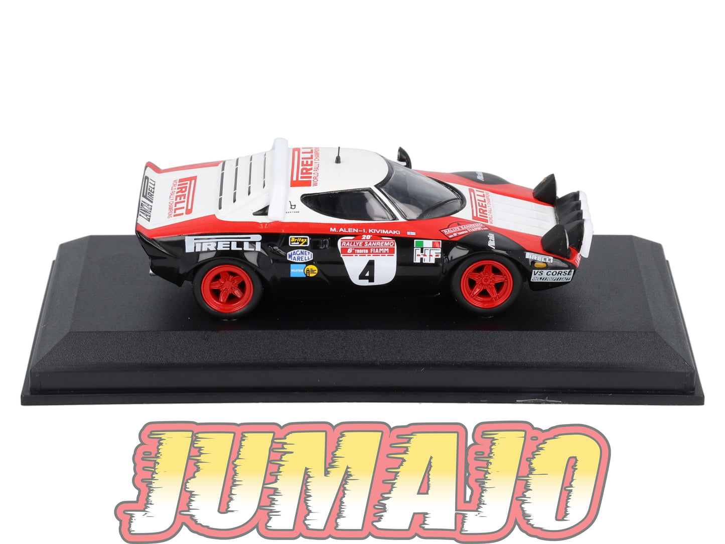 RCA7 voiture 1/43 IXO Altaya Rallye : LANCIA Stratos 1978 #4 M.Alen