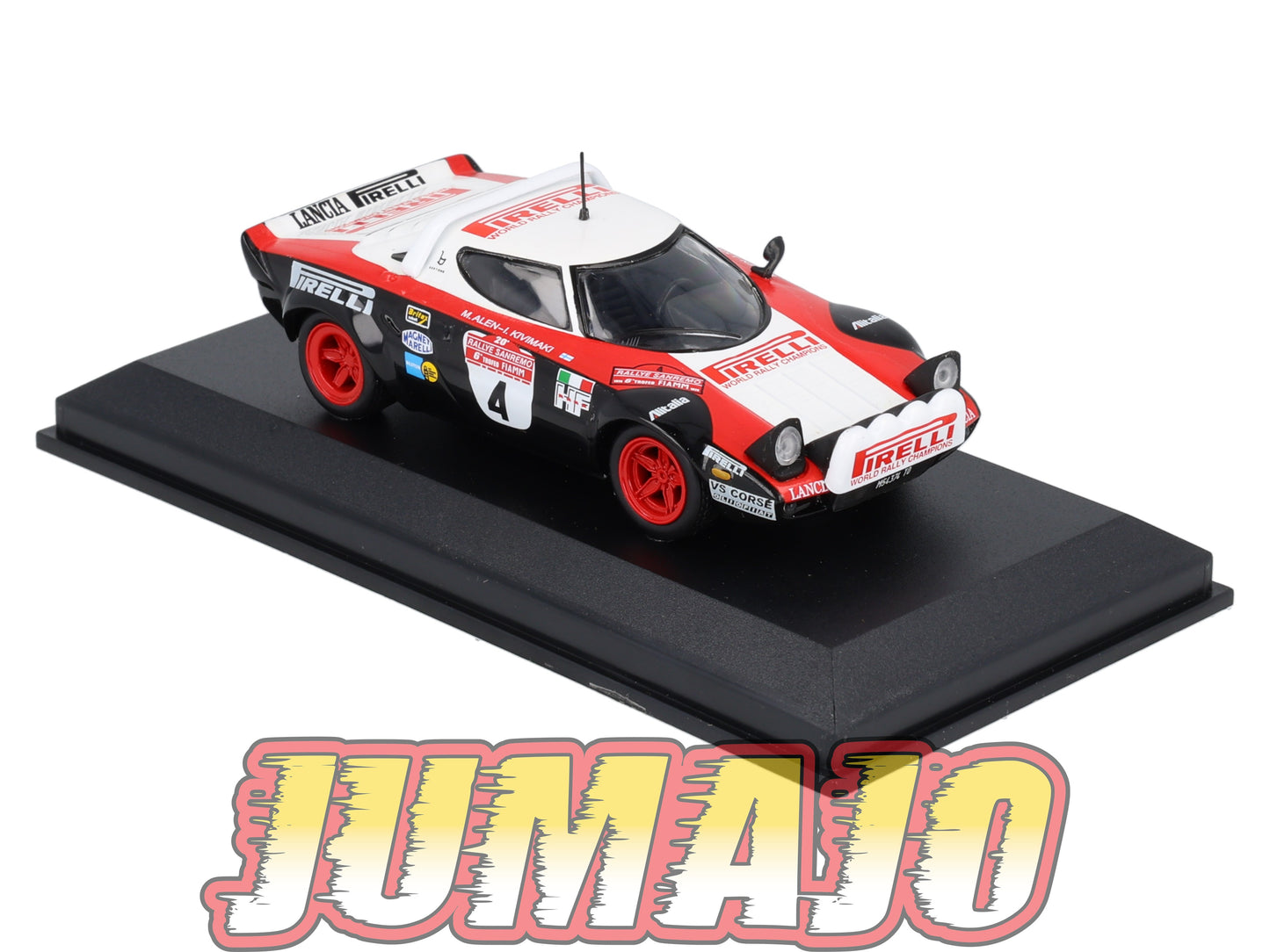 RCA7 voiture 1/43 IXO Altaya Rallye : LANCIA Stratos 1978 #4 M.Alen
