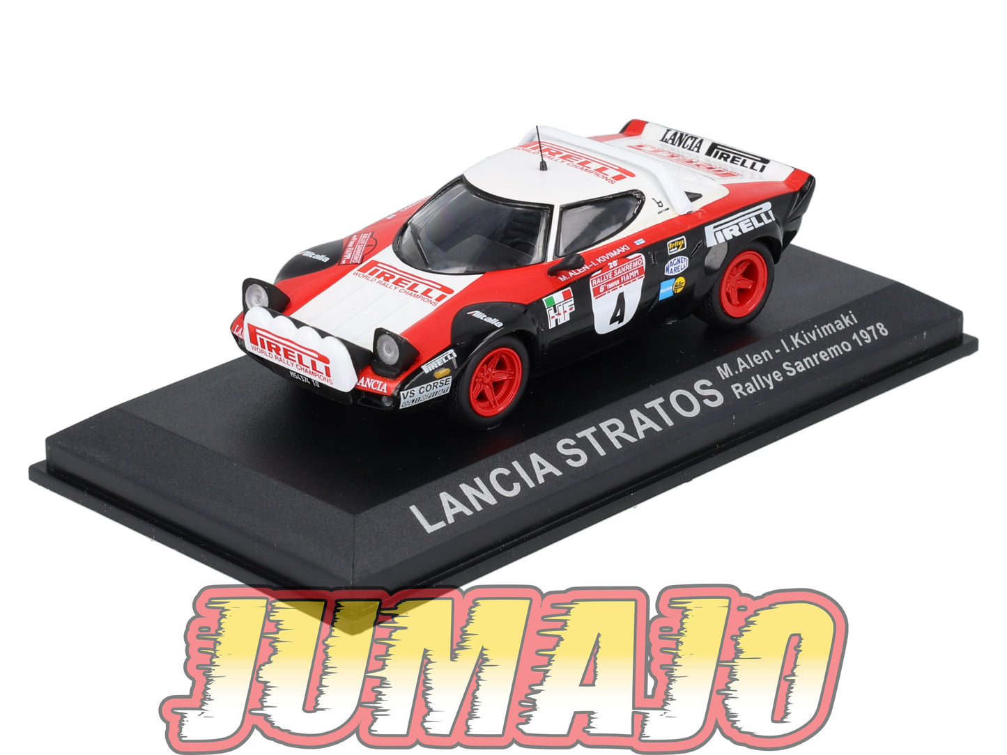 RCA7 voiture 1/43 IXO Altaya Rallye : LANCIA Stratos 1978 #4 M.Alen