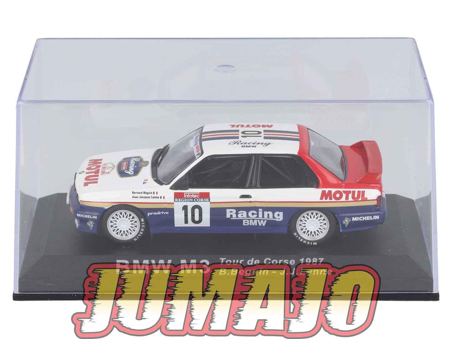 RCA9 Voiture 1/43 IXO Altaya Rallye : BMW M3 1987 #10 B.Beguin