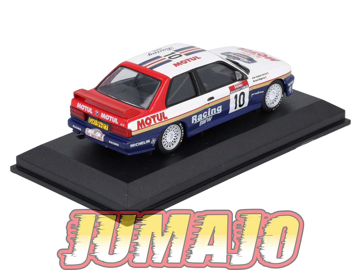 RCA9 Voiture 1/43 IXO Altaya Rallye : BMW M3 1987 #10 B.Beguin