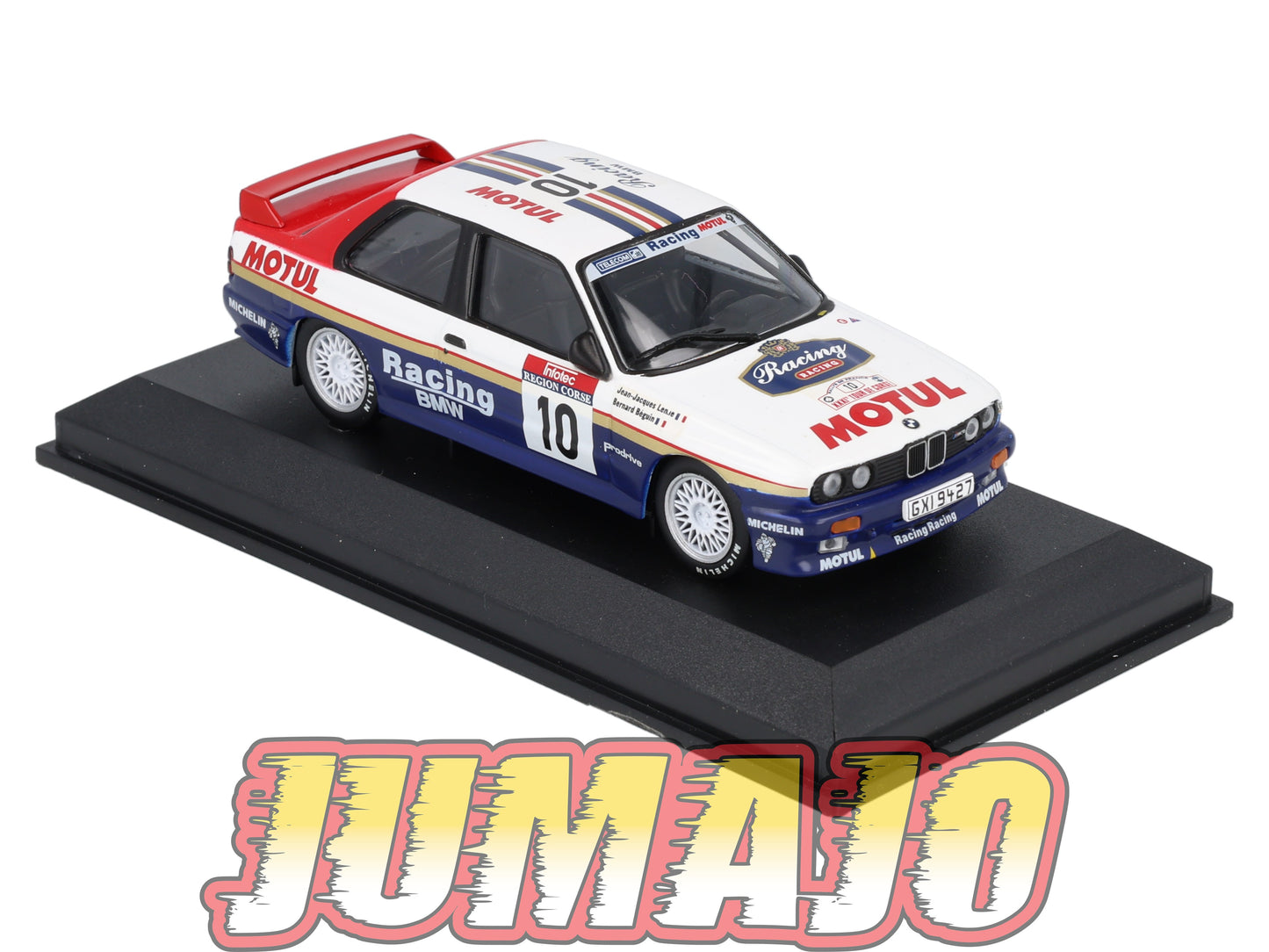 RCA9 Voiture 1/43 IXO Altaya Rallye : BMW M3 1987 #10 B.Beguin