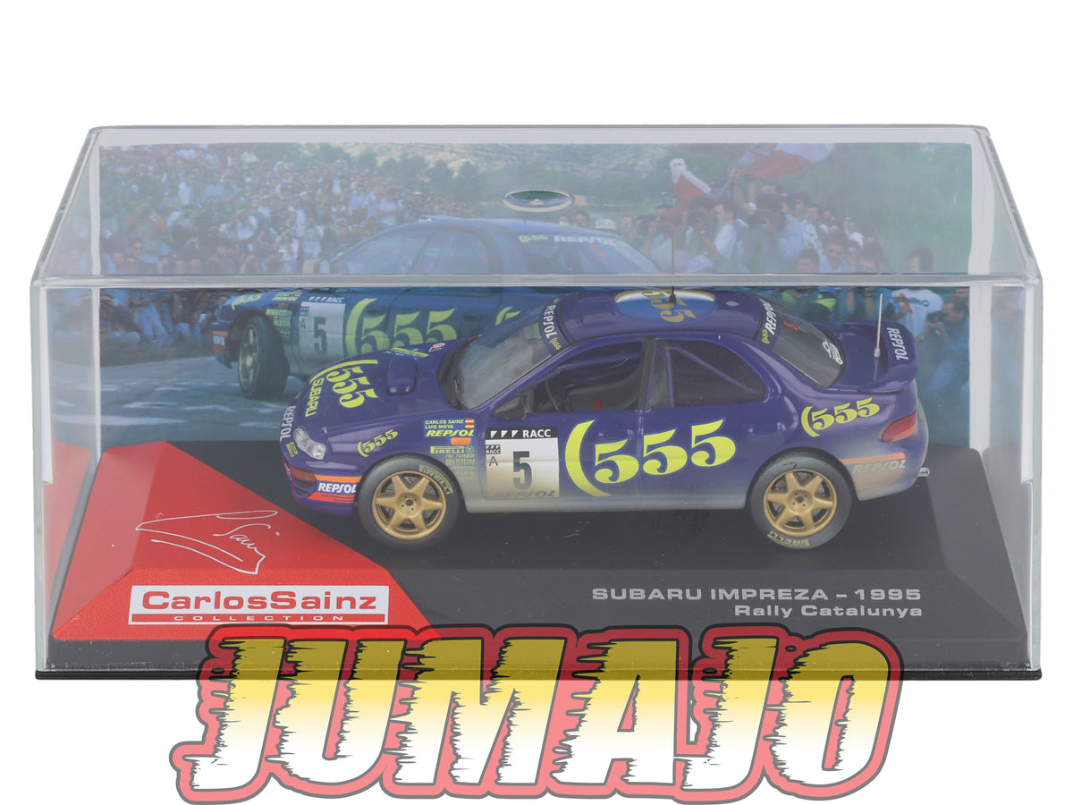 RCS5 voiture 1/43 IXO altaya Rallye C.Sainz : SUBARU Impreza 1995 #5