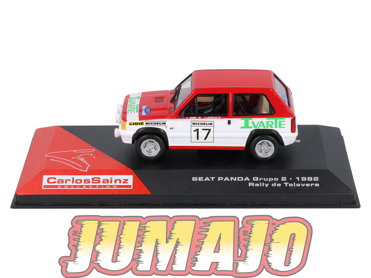 RCS7 voiture 1/43 IXO altaya Rallye C.Sainz : SEAT Panda Grupo 2 1982 #17