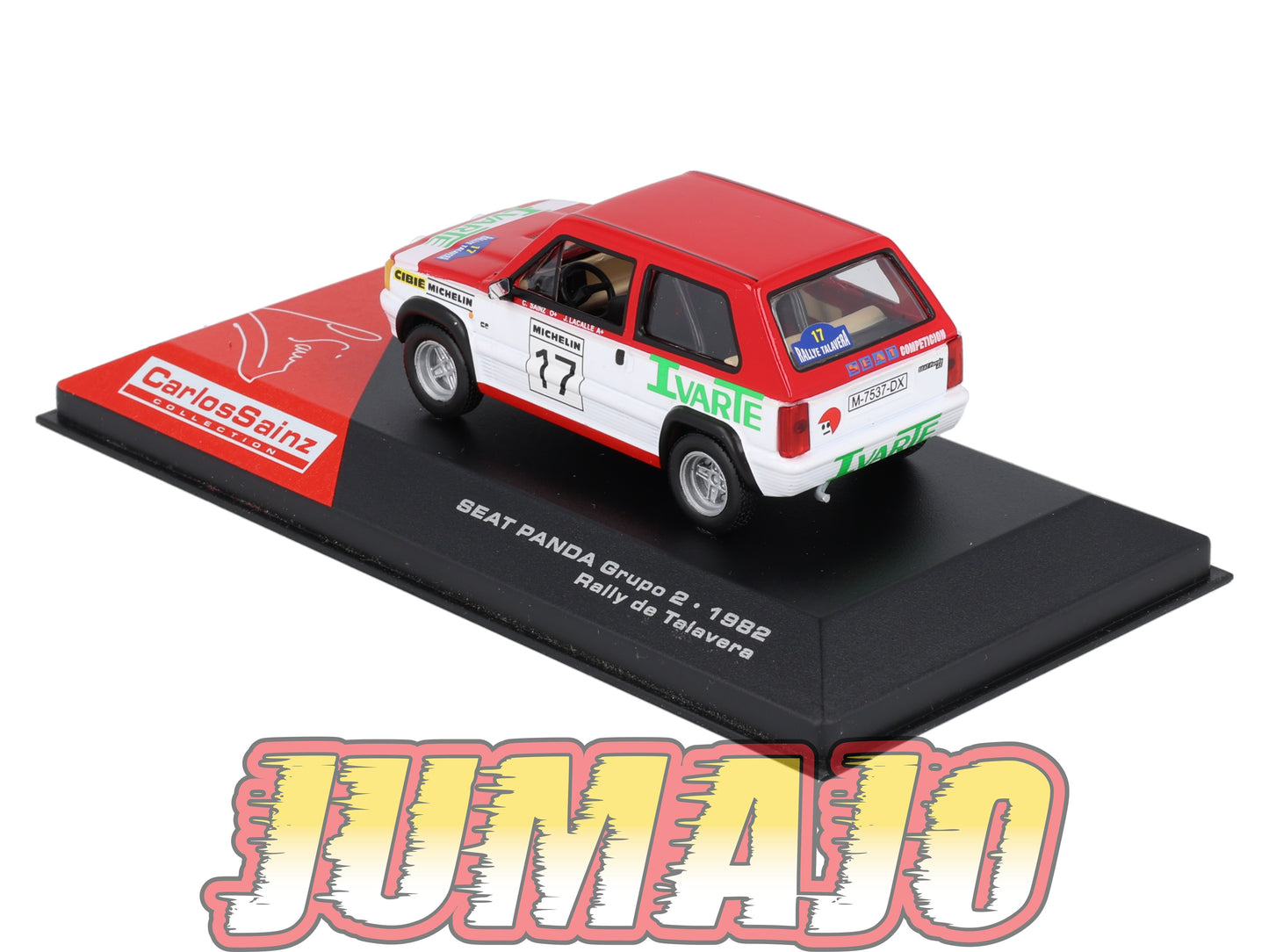 RCS7 voiture 1/43 IXO altaya Rallye C.Sainz : SEAT Panda Grupo 2 1982 #17