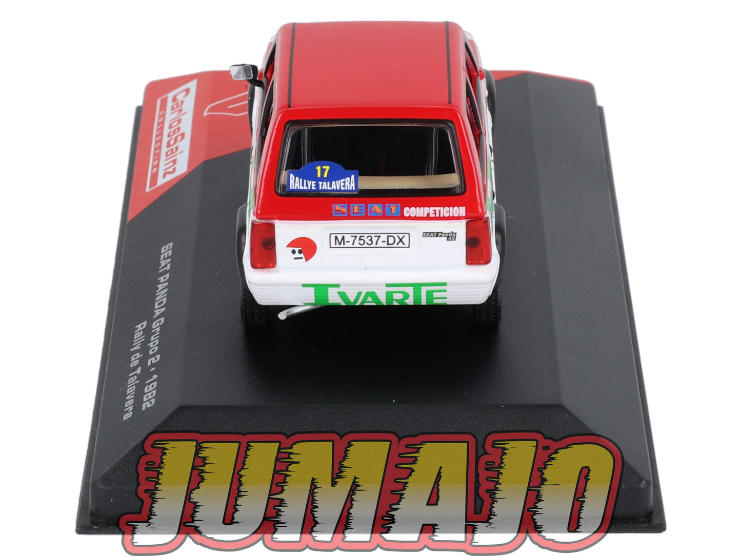 RCS7 voiture 1/43 IXO altaya Rallye C.Sainz : SEAT Panda Grupo 2 1982 #17