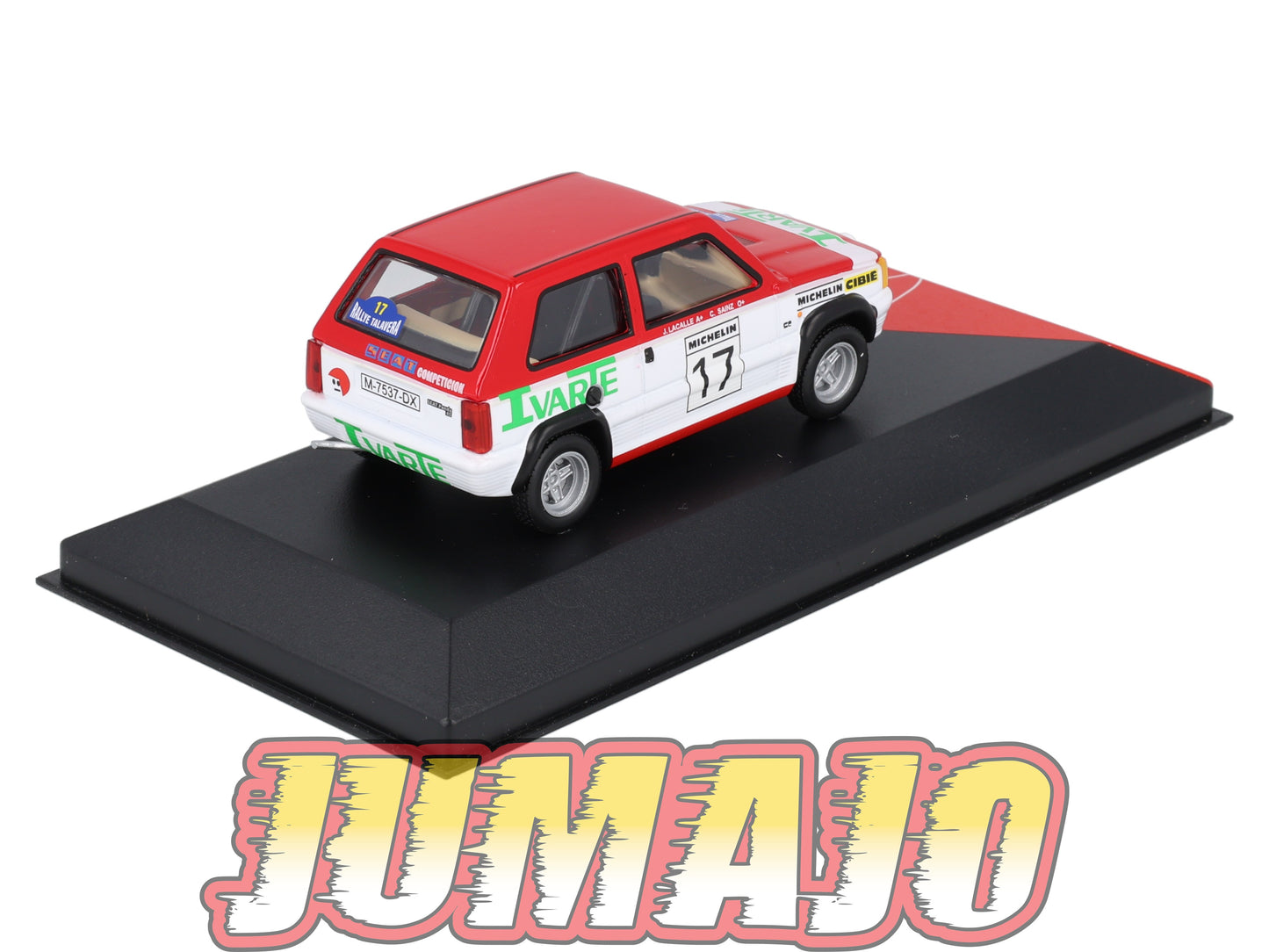 RCS7 voiture 1/43 IXO altaya Rallye C.Sainz : SEAT Panda Grupo 2 1982 #17