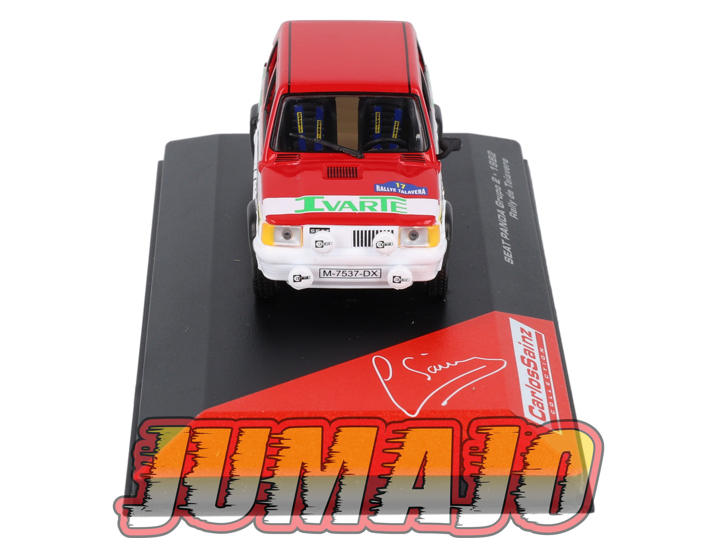RCS7 voiture 1/43 IXO altaya Rallye C.Sainz : SEAT Panda Grupo 2 1982 #17