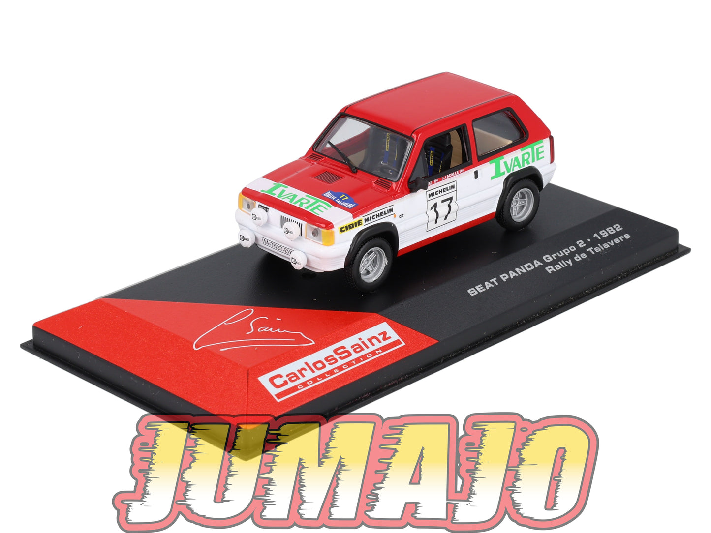 RCS7 voiture 1/43 IXO altaya Rallye C.Sainz : SEAT Panda Grupo 2 1982 #17