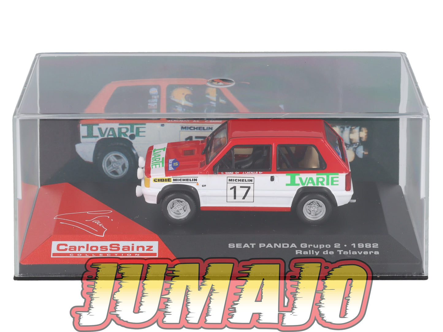 RCS7 voiture 1/43 IXO altaya Rallye C.Sainz : SEAT Panda Grupo 2 1982 #17