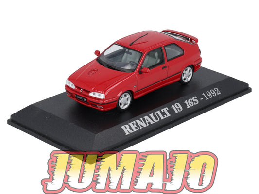 RE11 voiture 1/43 M6 NOREV : RENAULT 19 16S 1992