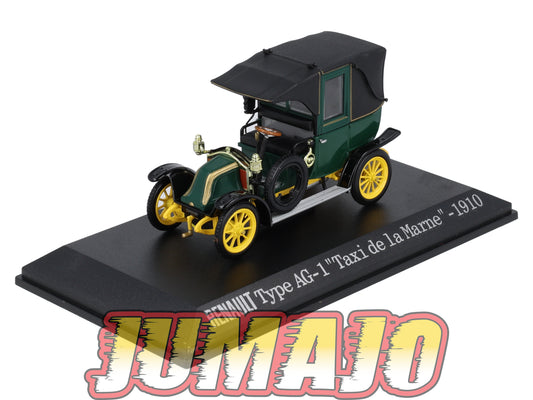 RE33 voiture 1/43 M6 NOREV : RENAULT Type AG-1 Taxi de la Marne 1910