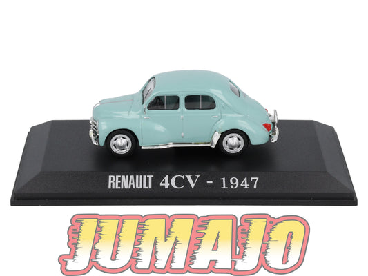 RE3 voiture 1/43 M6 universal hobbies : RENAULT 4CV 1947