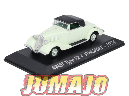 RE44 voiture 1/43 M6 NOREV : RENAULT Type YZ 4 Vivasport - 1934