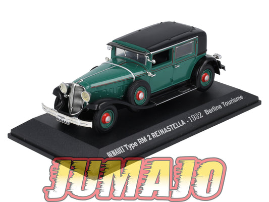 RE47 voiture 1/43 M6 NOREV : RENAULT Type RM 2 Reinastella 1932 Berline tourisme
