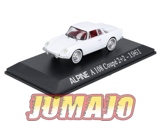 RE52 voiture 1/43 M6 NOREV : RENAULT Alpine A 108 Coupe 2+2 1961