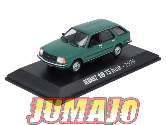 RE53 voiture 1/43 M6 NOREV : RENAULT 18 TS Break 1979