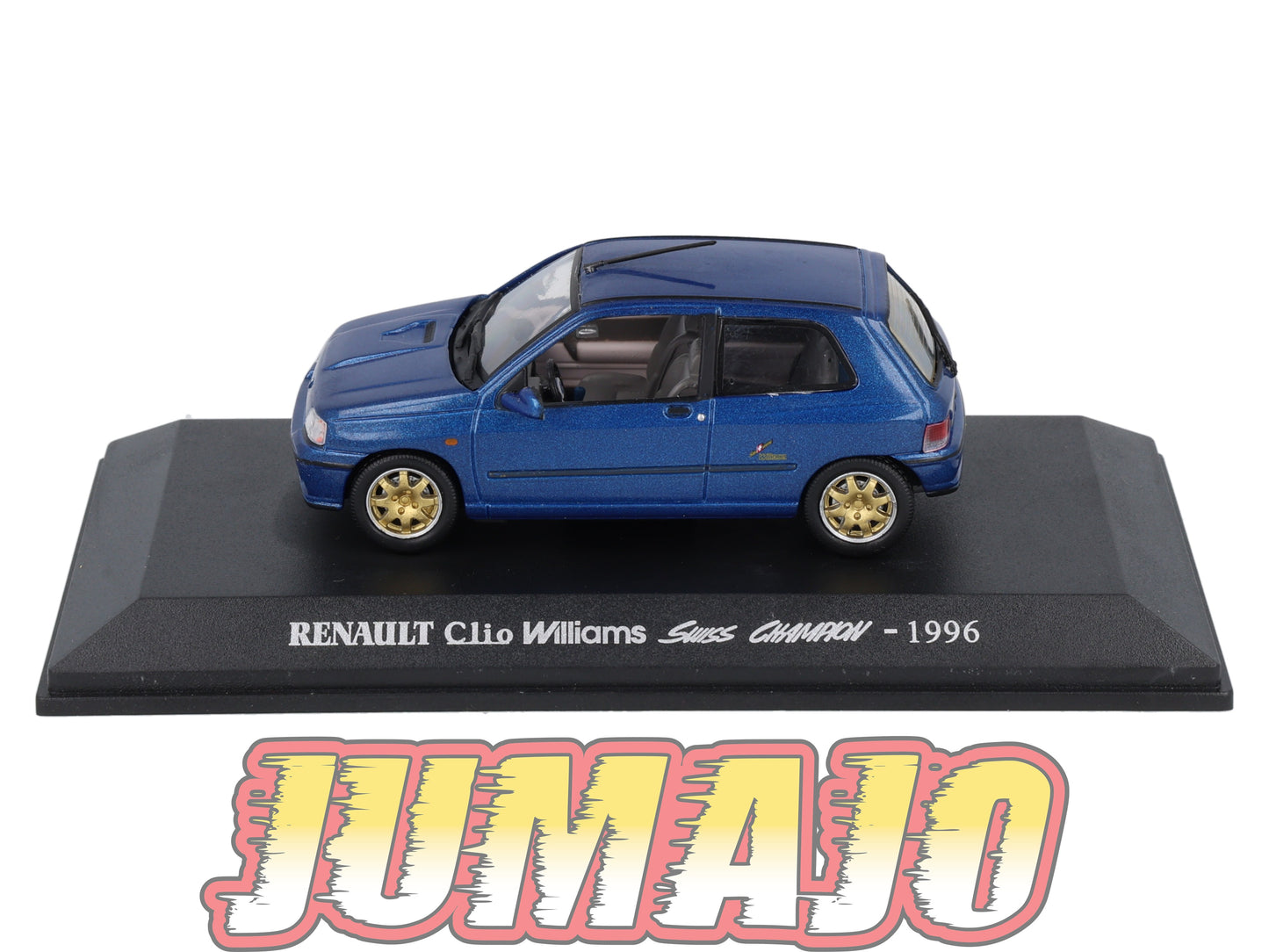RE64 voiture 1/43 M6 NOREV : RENAULT Clio Williams Swiss champion 1996 OCCASION