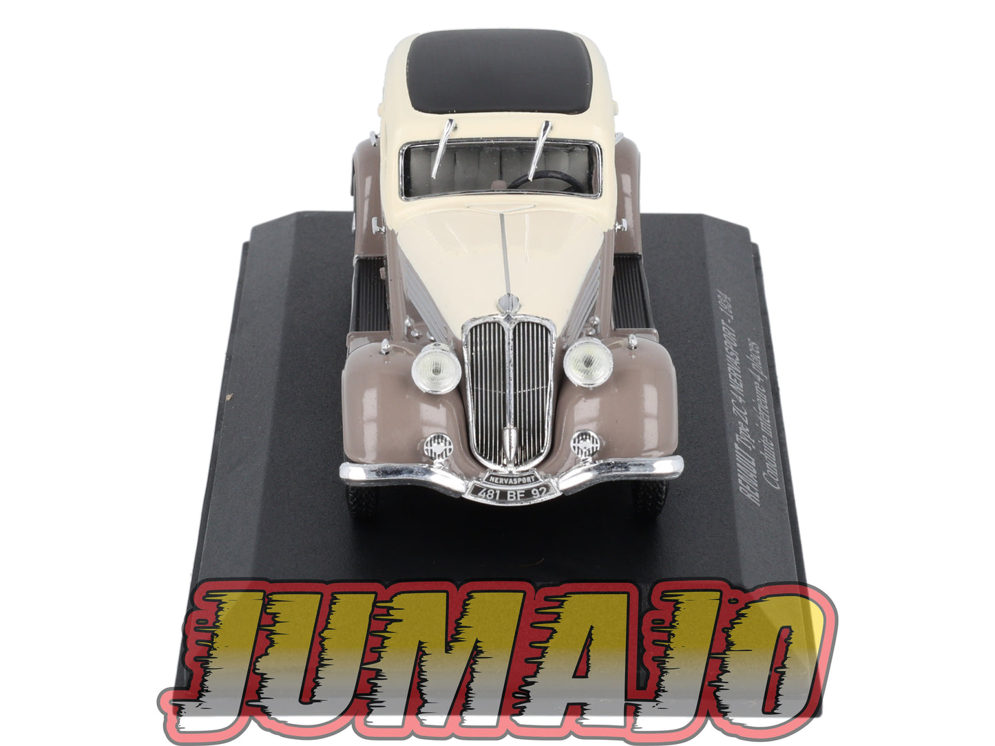 RE75 voiture 1/43 M6 NOREV : RENAULT Type ZC 4 Nervasport 1934 Conduite intérieur 4 places