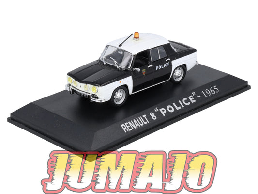 RE79 voiture 1/43 M6 NOREV : RENAULT 8 Police 1965